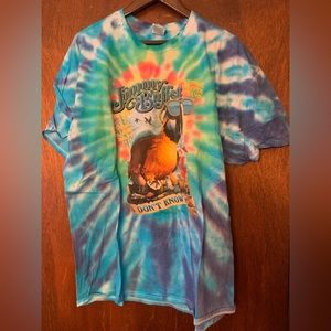 Men’s 2XL Jimmy Buffett tie dye parking lot tee shirt.